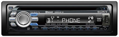 CD/MP3-ресивер Sony MEX-BT3600U