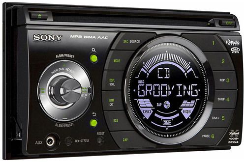 2-DIN CD/MP3-ресивер Sony WX-GT77Ui