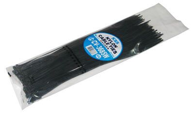 Стяжки 368мм 3,6мм (100шт) черные