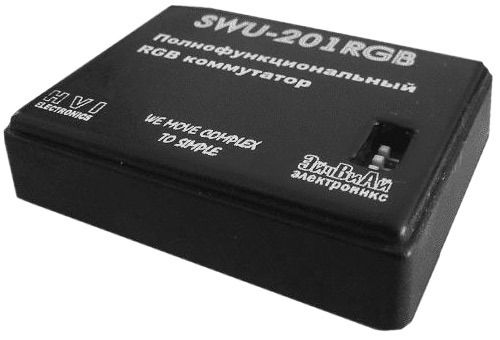 Коммутатор двух RGB Cs сигналов HVI SWU-201RGB