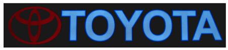 Наклейка-TOYOTA