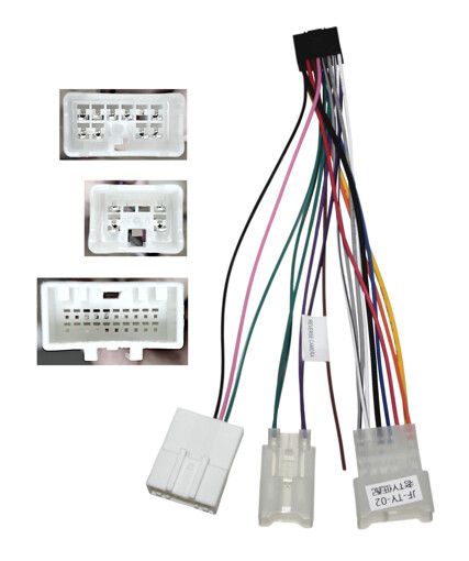 Комплект проводов для магнитол 16PIN CraftAudio TOYOTA-CA-1701 Standart