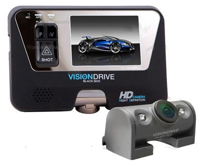 Відеореєстратор VisionDrive VD-8000HDS + VD-400(камера)