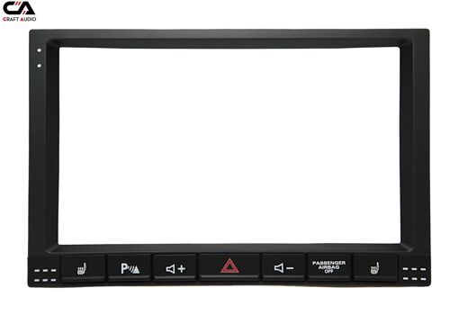 Рамка перехідна CraftAudio VW-011N Touareg 2002-2010 + проводка та кнопки