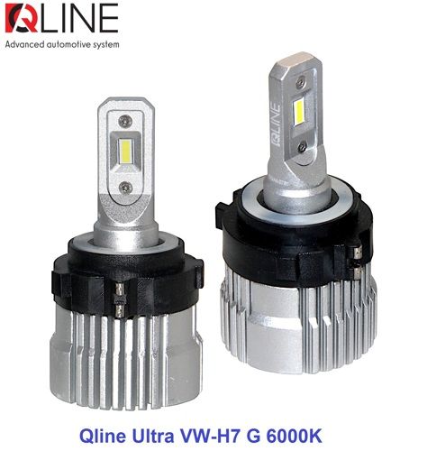 Лампы светодиодные Qline Ultra VW-H7 G 6000K (2шт)