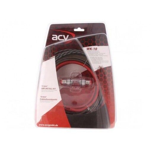 Набор для монтажа автомобильного усилителя 10 мм&sup2; ACV WK-10