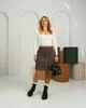 Тепла жіноча спідниця міні великі розміри і норма (р.44-52) - 14