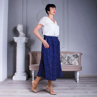 Жіноча спідниця-кльош розміри 52-70