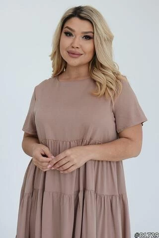 Вільна літня сукня великі розміри (р.50-64)