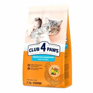 Клуб 4 Лапи Adult Cats Sensitive Digestion - сухий корм для котів з чутливим травленням