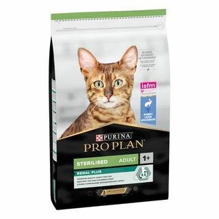 Purina Pro Plan Cat Adult Sterilised Renal Plus Rabbit Сухий корм для дорослих котів після стерилізації з кроликом