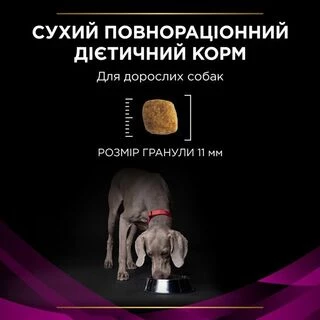 Purina Pro Plan Veterinary Diets UR Urinary Лікувальний сухий корм при хворобі сечовивідної системи у дорослих собак