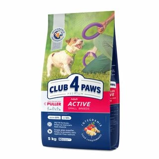 Клуб 4 Лапи Active Adult Small Breed - сухий корм для дорослих активних собак малих порід