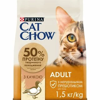 Cat Chow Adult Duck Сухий корм з качкою
