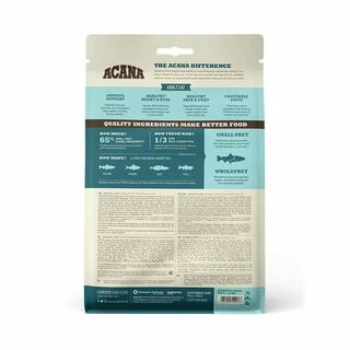 Acana Bountiful Catch - сухий корм з лососем, оселедцем і фореллю для дорослих котів