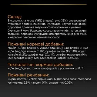 Purina Pro Plan Large Robust Adult Everyday Nutrion Chicken Сухий корм з куркою для дорослих собак великих і гігантських порід