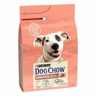 Dog Chow Sensitive - сухий корм з лососем для собак схильних до алергії