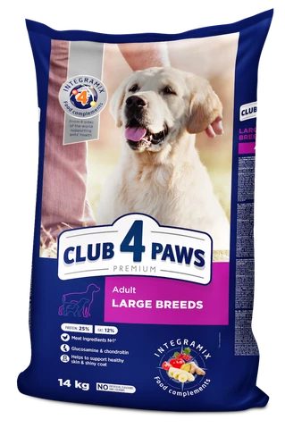 Клуб 4 Лапи Adult Large Breeds - сухий корм для дорослих собак великих порід