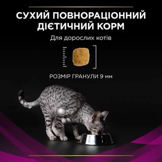 Purina Pro Plan Veterinary Diets UR Urinary Сухий корм-дієта для лікування сечовивідних шляхів у дорослих котів
