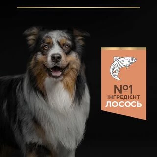 Purina Pro Plan Medium Adult Sensitive Skin Salmon Сухий корм з лососем для дорослих собак середніх порід із чутливою шкірою