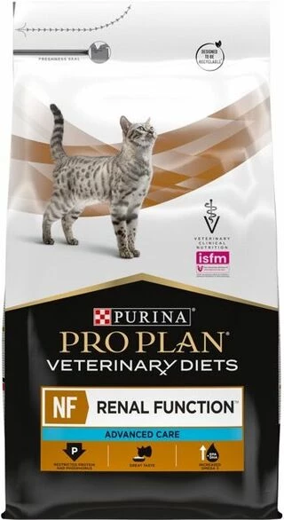 Purina Pro Plan Veterinary Diets NF Renal Function Advanced Care Сухий корм-дієта, при лікуванні ниркової недостатності у дорослих і зрілих котів