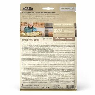Acana Free-Run Duck - сухий корм із качкою для дорослих собак із чутливим травленням