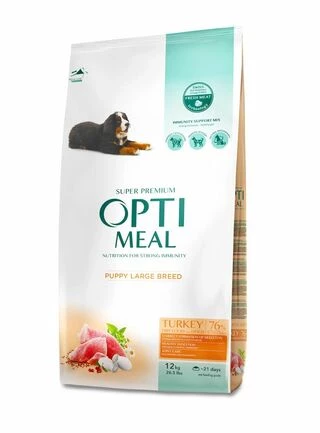 Optimeal Puppy Large Breed Turkey - сухий корм з індичкою для цуценят великих порід