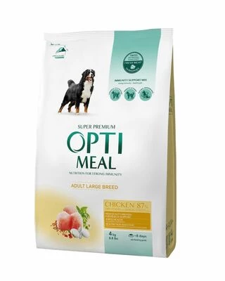Optimeal Adult Dogs Maxi Chicken - сухий корм з куркою для дорослих собак великих порід