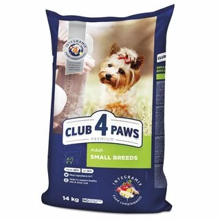Клуб 4 Лапи Adult Small Breeds - сухий корм для дорослих собак малих порід