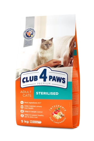 Клуб 4 Лапи Adult Cats Sterilised - сухий корм для стерилізованих котів