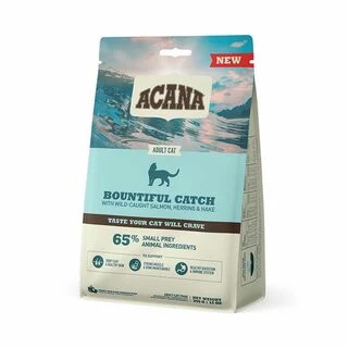 Acana Bountiful Catch - сухий корм з лососем, оселедцем і фореллю для дорослих котів