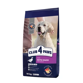 Клуб 4 Лапи Adult Large Breeds Duck - сухий корм з качкою для дорослих собак великих порід