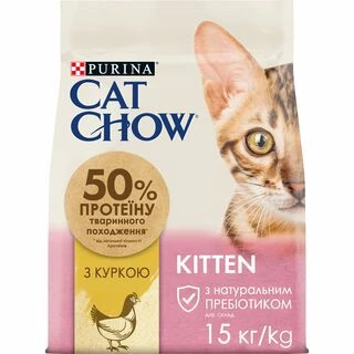 Cat Chow Kitten Сухий корм з куркою
