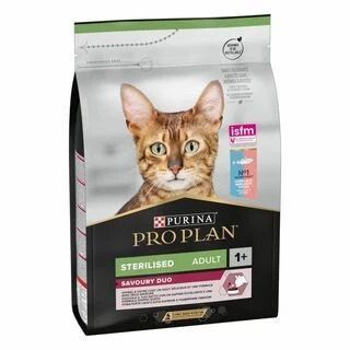 Purina Pro Plan Cat Adult Sterilised Savoury Duo Сod &amp; Тrout Сухий корм для дорослих котів після стерилізації з тріскою та фореллю