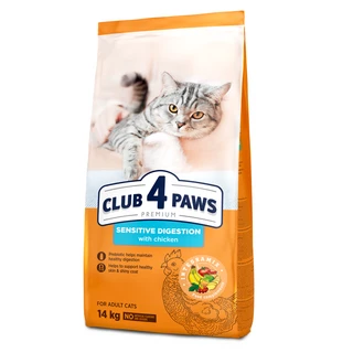 Клуб 4 Лапи Adult Cats Sensitive Digestion - сухий корм для котів з чутливим травленням