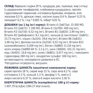 Клуб 4 Лапи Puppies Large Breeds - сухий корм з куркою для цуценят великих порід
