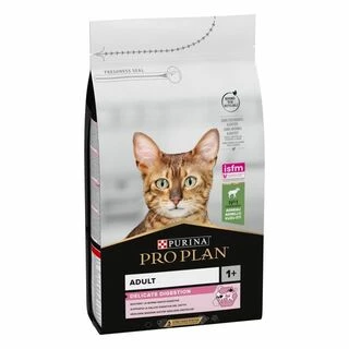 Purina Pro Plan Cat Adult Delicate Digestion Lamb Сухий корм для дорослих котів з чутливим травленням та вибагливих до їжі з ягням