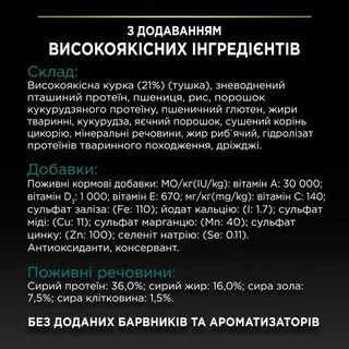 Purina Pro Plan Adult Renal Plus Сухий корм для дорослих котів з куркою