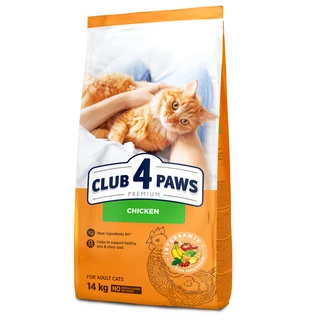 Клуб 4 Лапи Adult Cats Chicken - сухий корм з куркою для дорослих котів