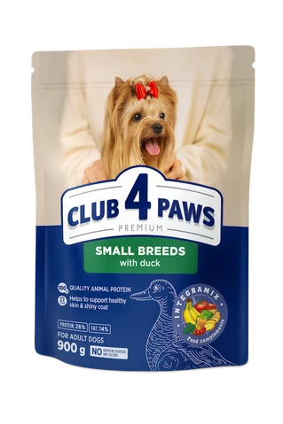 Клуб 4 Лапи Adult Small Breeds Duck - сухий корм з качкою для дорослих собак малих порід