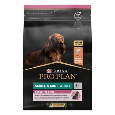 Purina Pro Plan Small&amp;Mini Adult Sensitive Skin Salmon - сухий корм з лососем для дорослих собак малих порід із чутливою шкірою