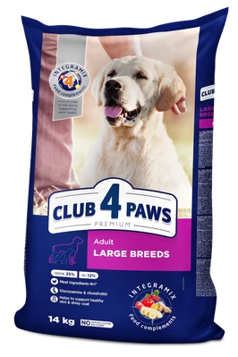 Клуб 4 Лапи Adult Large Breeds - сухий корм для дорослих собак великих порід