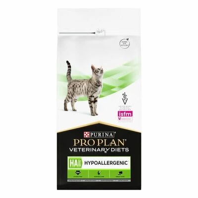 Purina Pro Plan Veterinary Diets HA Hypoallergenic Сухий корм-дієта для лікування харчової алергії у котів будь-якого віку