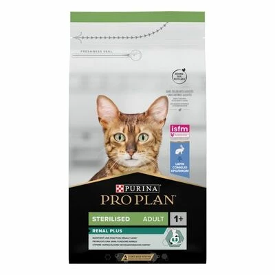 Purina Pro Plan Cat Adult Sterilised Renal Plus Rabbit Сухий корм для дорослих котів після стерилізації з кроликом