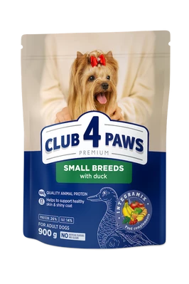 Клуб 4 Лапи Adult Small Breeds Duck - сухий корм з качкою для дорослих собак малих порід