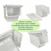 Контейнер для зберігання 45.5х28.5х31см Білий SW-00002421 - 15