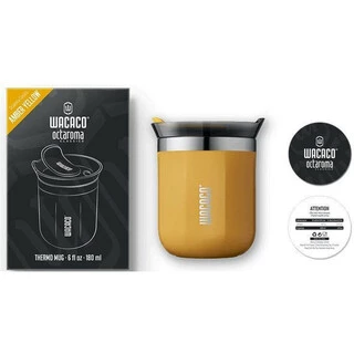 Термокухоль Wacaco Octaroma Classico 180 мл, жовтий