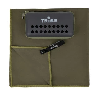 Рушник з мікрофібри Tribe Pocket Towel 40х80 см T-LC-0001-S, army-green
