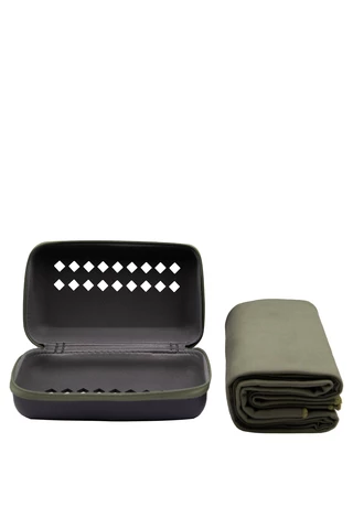 Рушник мікрофібри в чохлі TRAMP Pocket Towel 40х80 S  army green UTRA-161
