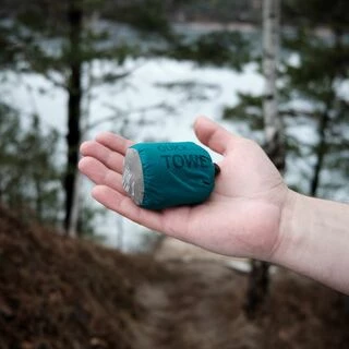 Рушник Naturehike MJ01 Ultralight NH19Y001-J, 80 см х 40 см, смарагдовий